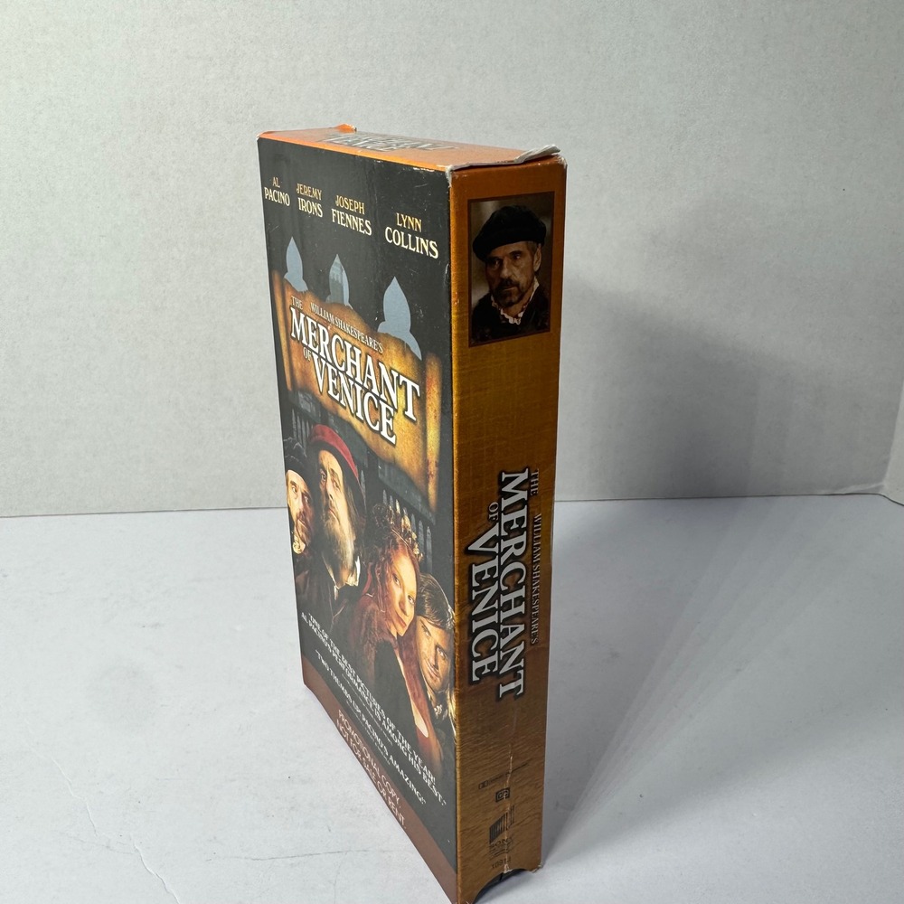 The Merchant of Venice VHS Al Pacino Jeremy Irons 2004 Sony Screener‎ Promo Tape